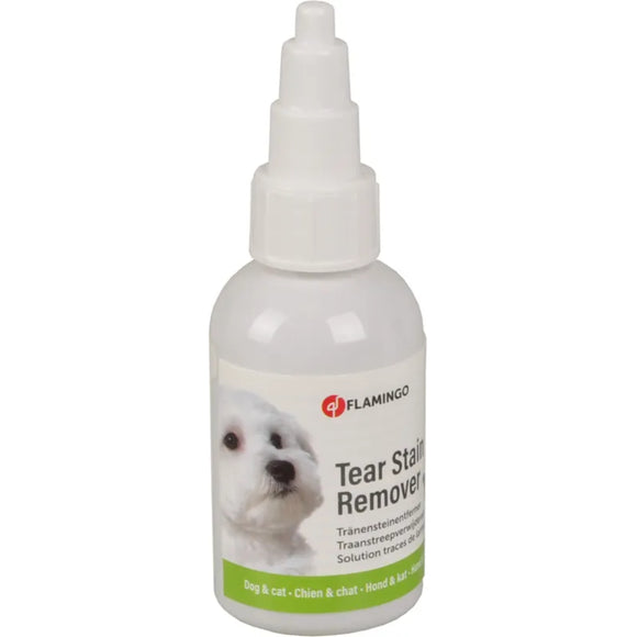 Flamingo Tear Stain Remover 50ml – Gentle Eye Area Cleanser, Fast-Acting Formula for Discoloration