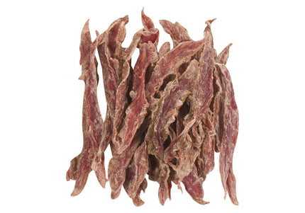 Flamingo Snack Duck Jerky 85g – Dried Duck Strips, High-Protein Natural Treats