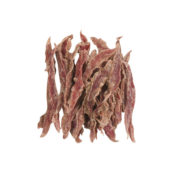 Flamingo Snack Duck Jerky 85g – Dried Duck Strips, High-Protein Natural Treats
