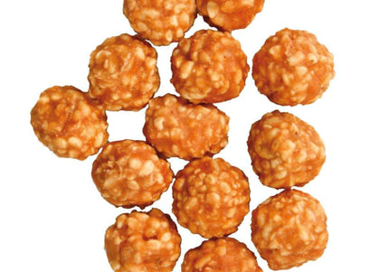 Flamingo Hapki Chicken & Rice Balls 75g – Tasty Bite-Sized Dog Treats with Real Chicken and Rice