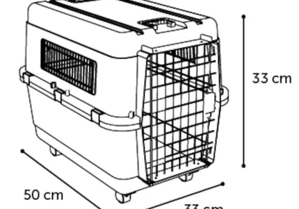 Flamingo Nomad IATA XS Transport Box – Secure Lightweight Carrier, Holds Up to 5kg