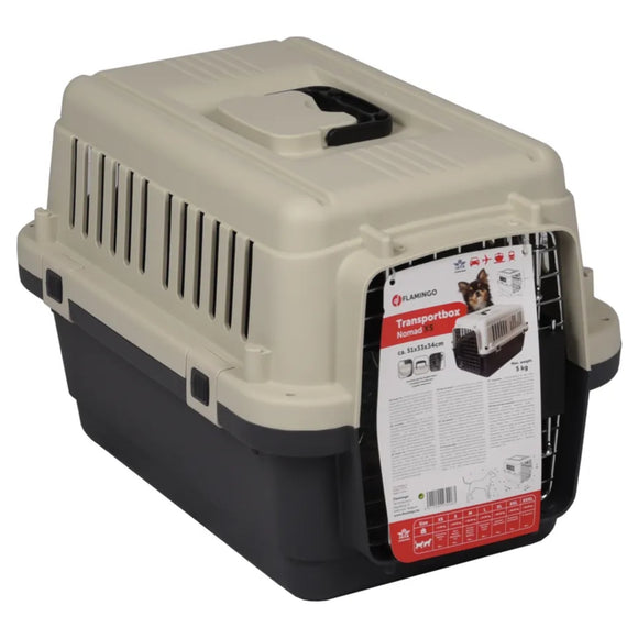 Flamingo Nomad IATA XS Transport Box – Secure Lightweight Carrier, Holds Up to 5kg