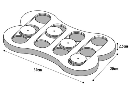 Flamingo Braintrain Apollo Interactive Puzzle Toy – Durable Educational Enrichment Game