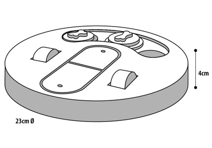 Flamingo Braintrain Helios Interactive Puzzle Toy – Durable Educational Enrichment Game