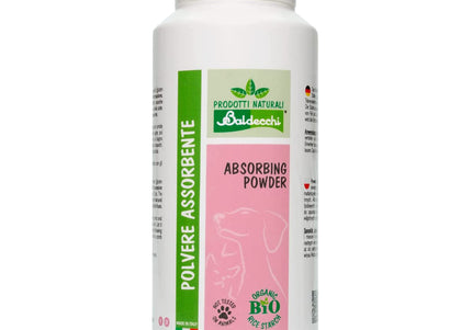 Baldecchi Absorbing Powder 90g and Blovi No More Tears 250ml – Stain-Removing Coat Brightening Set