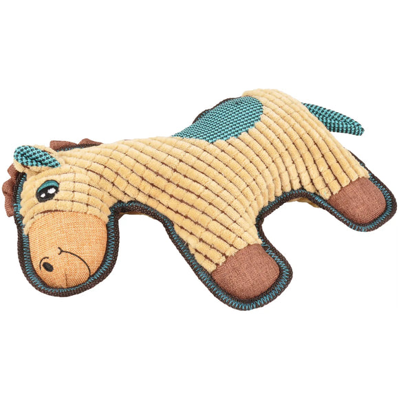 Flamingo Plush Horse Toy 30cm – Soft Squeaky Companion, Durable and Entertaining