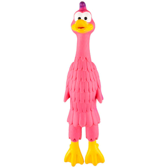 Flamingo Duck Plush Dog Toy 38cm – Soft Squeaker Play Companion, Durable Design