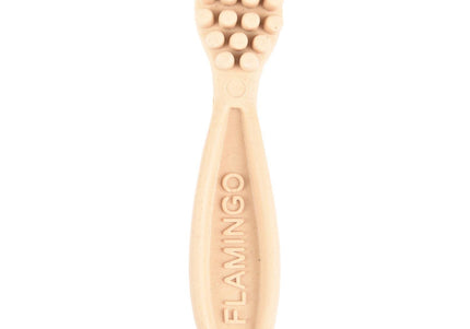 Flamingo Veggie Snacks – Toothbrush-Shaped Chews, 12.5cm, Plant-Based, Promotes Dental Health