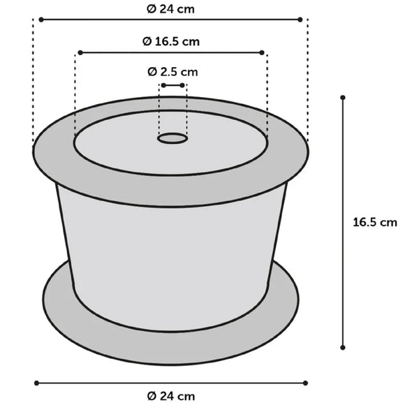 Flamingo Trevi Automatic Water Feeder 3L – Large Capacity Pet Hydration Dispenser, Spill-Resistant Design