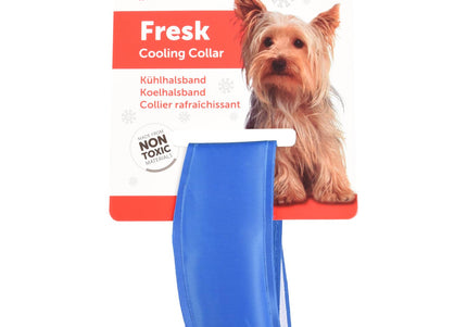 Flamingo Fresk Cooling Collar – Adjustable Medium Size, Lightweight and Fast-Acting Relief