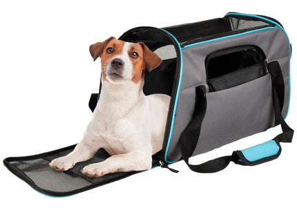 Flamingo Gisel Carrying Bag – Lightweight Pet Carrier, 7kg Capacity, 48x25x33cm, Comfortable Design