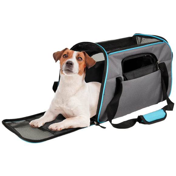 Flamingo Gisel Carrying Bag – Lightweight Pet Carrier, 7kg Capacity, 48x25x33cm, Comfortable Design