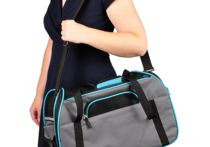 Flamingo Gisel Carrying Bag – Lightweight Pet Carrier, 7kg Capacity, 48x25x33cm, Comfortable Design