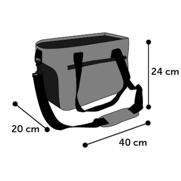 Flamingo Zofia Pet Carrying Bag – Practical Lightweight Carrier, 40x20x24 cm, Up to 6kg