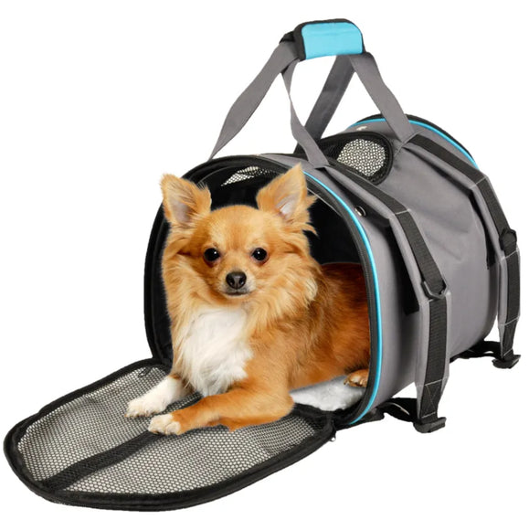 Flamingo Lenie Pet Backpack – Comfortable Carrier, Ventilated Design, Holds Up to 7kg