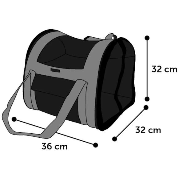 Flamingo Lenie Pet Backpack – Comfortable Carrier, Ventilated Design, Holds Up to 7kg