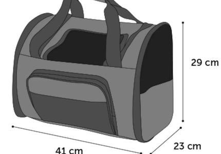 Flamingo Elodie Pet Backpack – Comfortable Carrier, Ventilated Design, Up to 8kg, 41x23x29cm