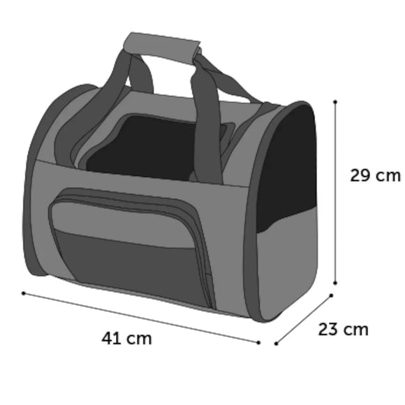 Flamingo Elodie Pet Backpack – Comfortable Carrier, Ventilated Design, Up to 8kg, 41x23x29cm