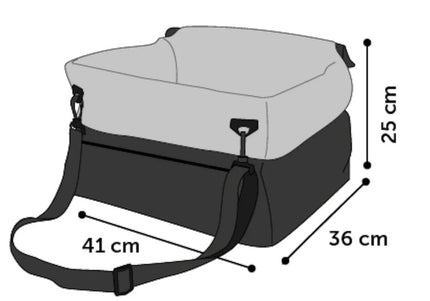 Flamingo Ula Car Seat – Compact Travel Carrier, Secure Design, Holds Up to 5kg