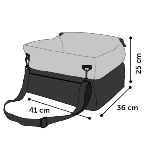 Flamingo Ula Car Seat – Compact Travel Carrier, Secure Design, Holds Up to 5kg