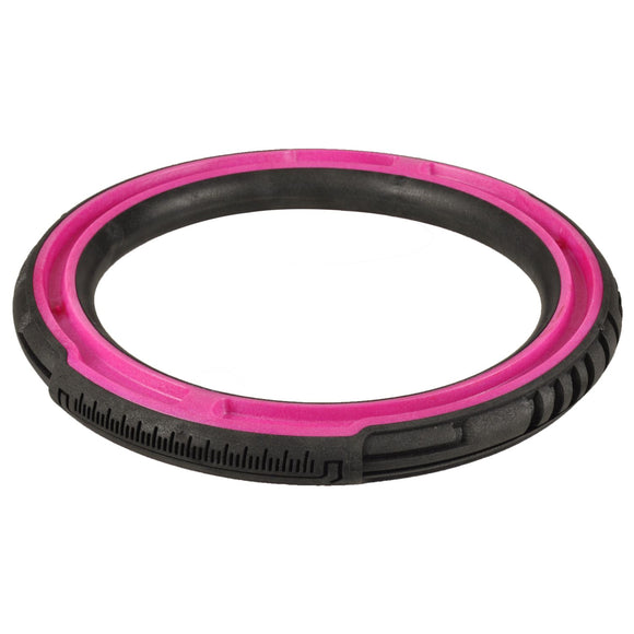 Flamingo Foam Ring Rose – Solid Lightweight Dog Chew Ring, Small Size, Durable Design