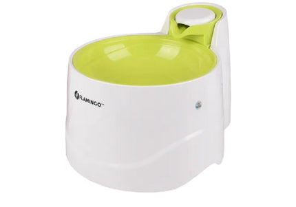 Flamingo Bellagio Automatic Water Feeder 2L – Quiet Blue Pet Fountain with Continuous Flow