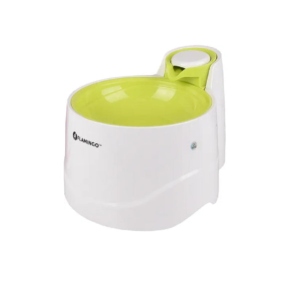 Flamingo Bellagio Automatic Water Feeder 2L – Quiet Blue Pet Fountain with Continuous Flow