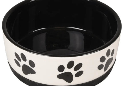 Flamingo Kenzo Ceramic Bowl – Medium Non-Slip Pet Feeding Dish, Durable Design