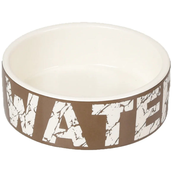 Flamingo Kyra Ceramic Bowl – Small Size, Durable Glazed Finish, Modern Pet Dish