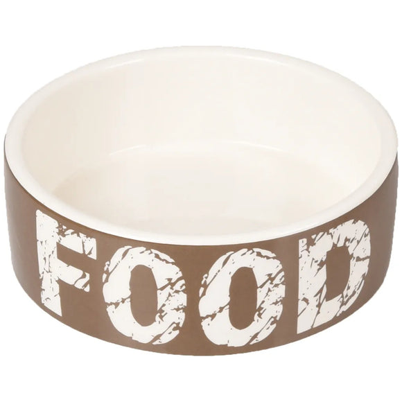 Flamingo Kyra Ceramic Bowl – Small Size, Durable Glazed Finish, Modern Pet Dish