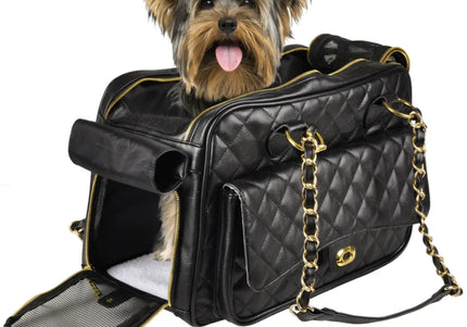 Flamingo Gigi Carrying Bag – Elegant Lightweight Dog Carrier, 40x22x28cm, Up to 5kg