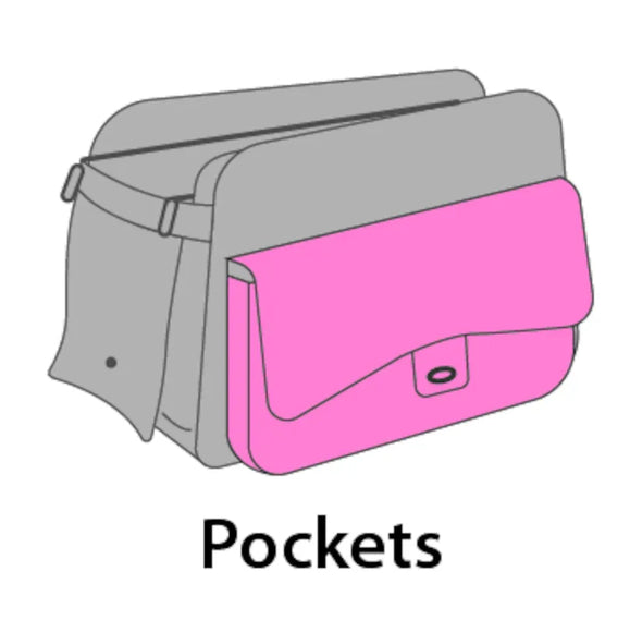 Flamingo Gigi Carrying Bag – Elegant Lightweight Dog Carrier, 40x22x28cm, Up to 5kg