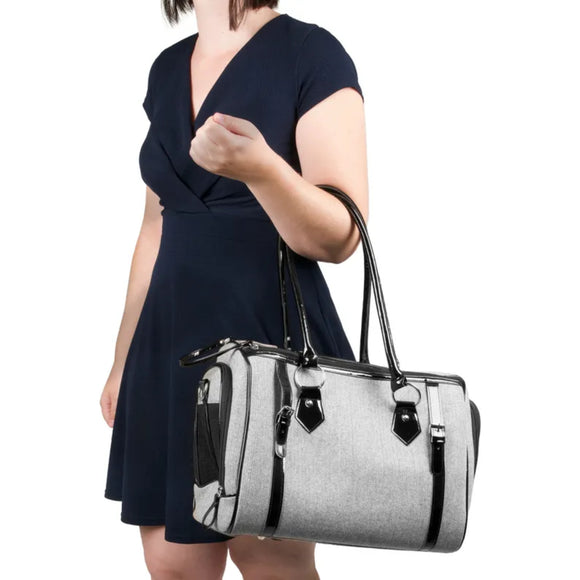 Flamingo Tatjana Pet Carrying Bag – Elegant Brown Carrier, 37x24x31cm, Holds Up to 4kg