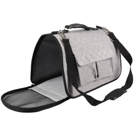 Flamingo Amy Pet Carrying Bag – Stylish Lightweight Carrier, 45x21x28cm, Holds Up to 7kg