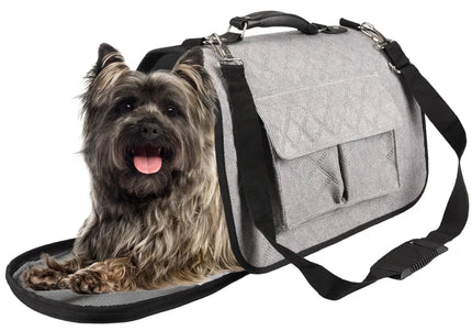 Flamingo Amy Pet Carrying Bag – Stylish Lightweight Carrier, 45x21x28cm, Holds Up to 7kg