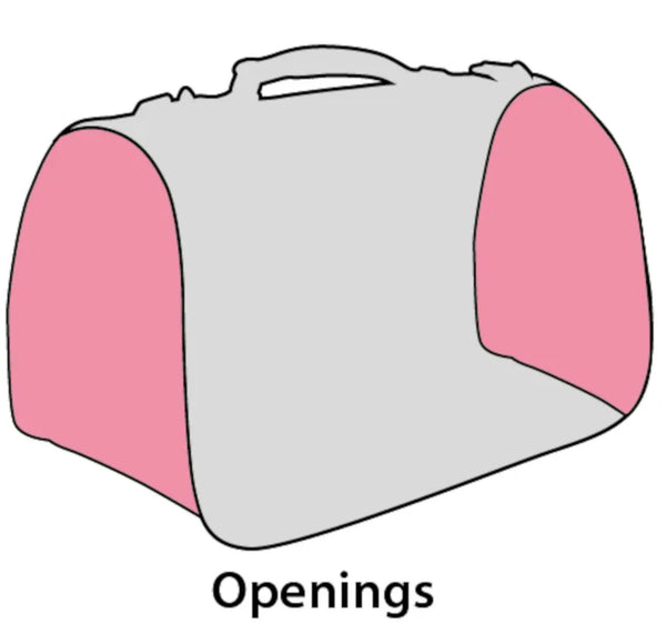 Flamingo Amy Pet Carrying Bag – Stylish Lightweight Carrier, 45x21x28cm, Holds Up to 7kg