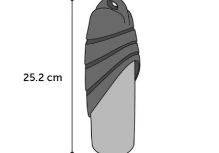 Flamingo Fin Portable Water Dispenser 750ml – Stainless Steel Bottle with Integrated Bowl