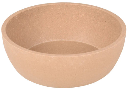 Flamingo Rimboe Bamboo Pet Bowl – Small, Eco-Friendly, Durable Design