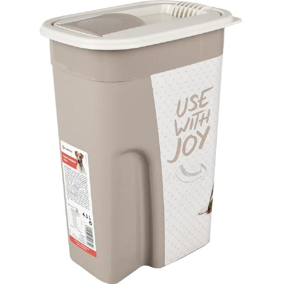 Flamingo June Food Barrel 4.1L – Airtight Storage Container, Durable Plastic Design