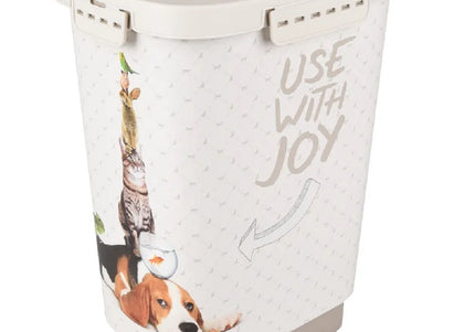 Flamingo June Food Barrel 8.4L – Airtight Storage Container, Versatile and Durable Design