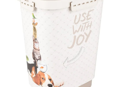 Flamingo June Food Barrel 8.4L – Airtight Storage Container, Versatile and Durable Design