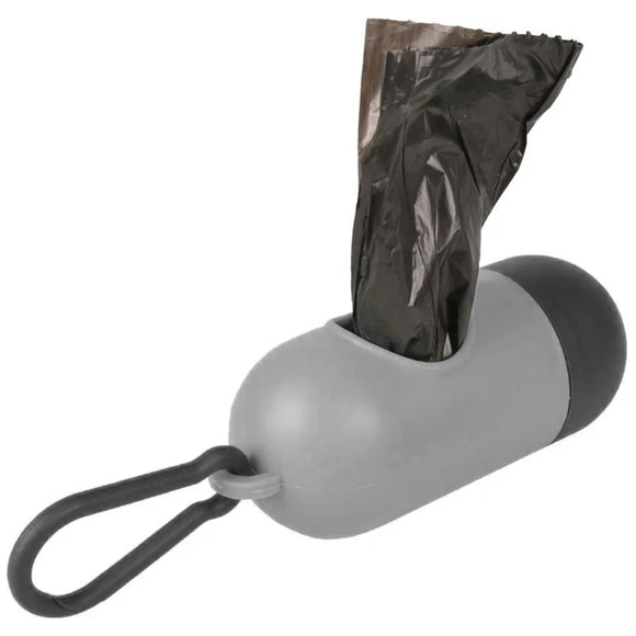 Flamingo Rox Poop Bag Holder – Compact Dispenser with 15 Leak-Resistant Bags Included