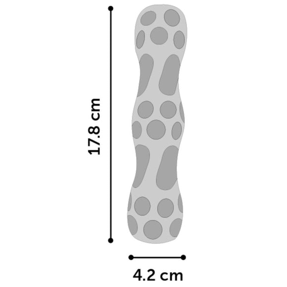 Flamingo Squeak Stick Blue – Large Rubber Dog Toy with Protrusions and Squeaker