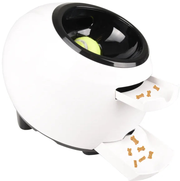 Flamingo Elton Ball and Treat Launcher – Automatic Interactive Play Device, Durable Design