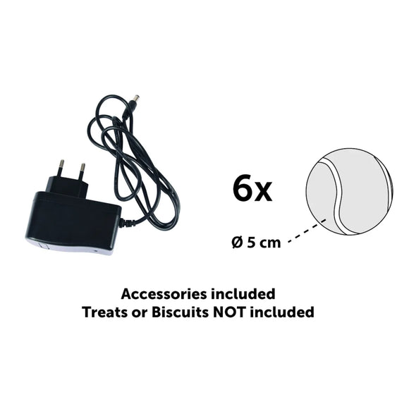 Flamingo Elton Ball and Treat Launcher – Automatic Interactive Play Device, Durable Design