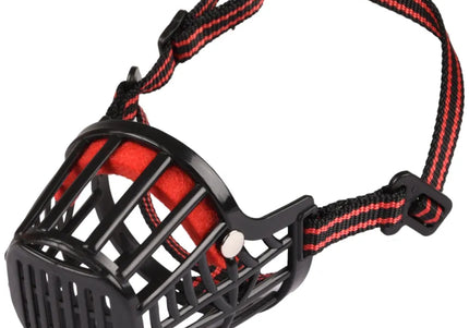 Flamingo Silas Dog Muzzle – Black Small Size, Lightweight Physiological Design