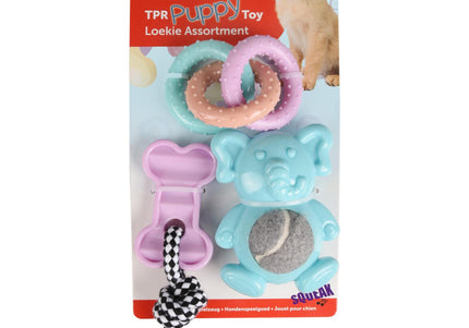 Flamingo Puppy Toys – Soft Chewable Play Set with Durable Textures and Fun Shapes