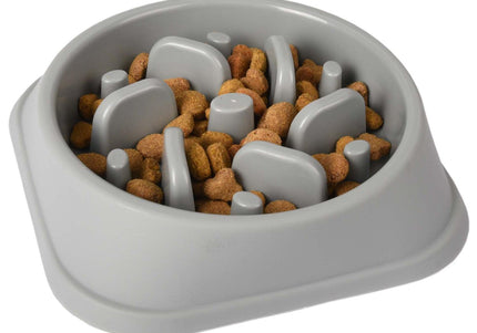 Flamingo Bobo 1 Slow Feeder Bowl – 500ml Anti-Gulping Design, Durable Plastic