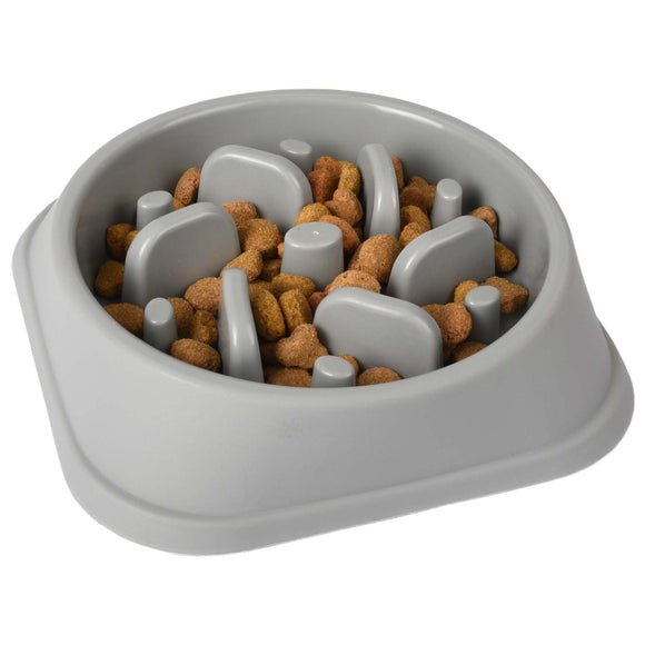 Flamingo Bobo 1 Slow Feeder Bowl – 500ml Anti-Gulping Design, Durable Plastic