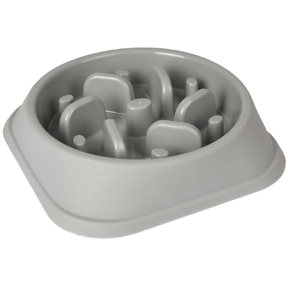 Flamingo Bobo 1 Slow Feeder Bowl – 500ml Anti-Gulping Design, Durable Plastic